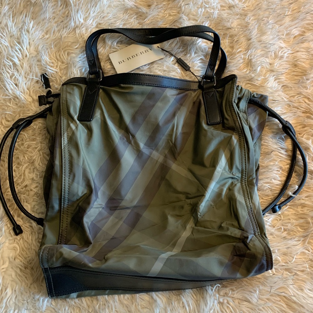 Burberry nylon tote. Perfect condition. Brand new with tags